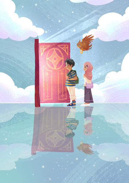Kevin and Aliah - Magic Door